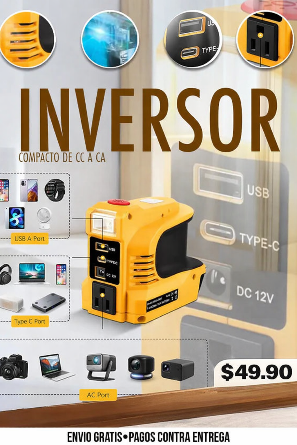 E-INVERSOR COMPACTO DE CC E2